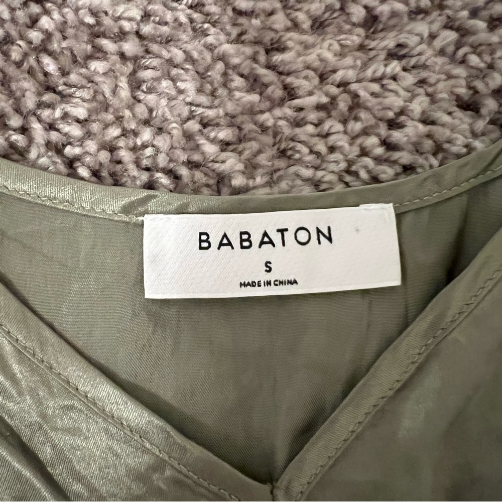 Aritzia Babaton Everly Tank Top Camisole in Sage Frost - Picture 5 of 8
